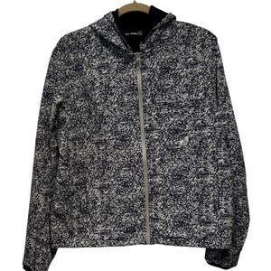 Outdoor Voices Navy and White Jacket size small
